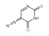 5-重氮尿嘧啶 结构式