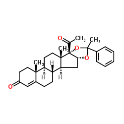 苯甲孕酮 结构式