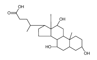 3β-胆酸 结构式