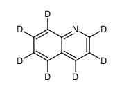 喹啉-D7 结构式