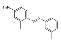 对氨基-2',3-偶氮甲苯 结构式
