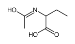 2-(乙酰基氨基)丁酸 结构式
