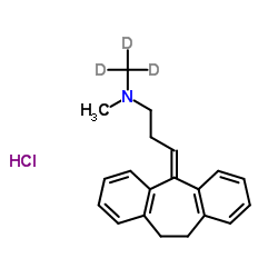 盐酸阿米替林-D3 结构式
