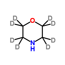 吗啉-d8 结构式