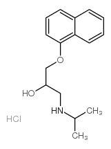 盐酸普萘洛尔 结构式