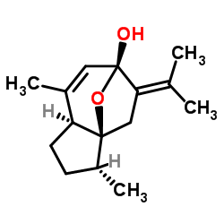 4-表-莪术醇 结构式