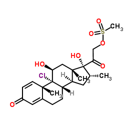 糠酸莫米松杂质N 结构式