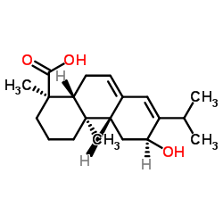 12-羟基松香酸 结构式