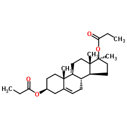 美雄醇二丙酸酯 结构式