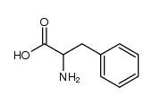 L-苯丙氨酸 结构式