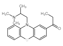 丙酰马嗪 结构式