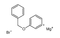 3-苄氧基苯基溴化镁 结构式