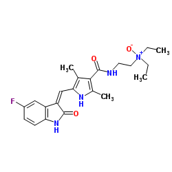 舒尼替尼N-氧化物 结构式