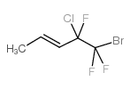 5-溴-4-氯-4,5,5-三氟-2-戊烯 结构式