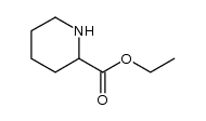 2-哌啶甲酸乙酯 结构式