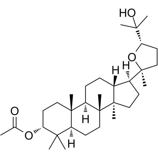 3-乙酸南美楝属二醇酯 结构式