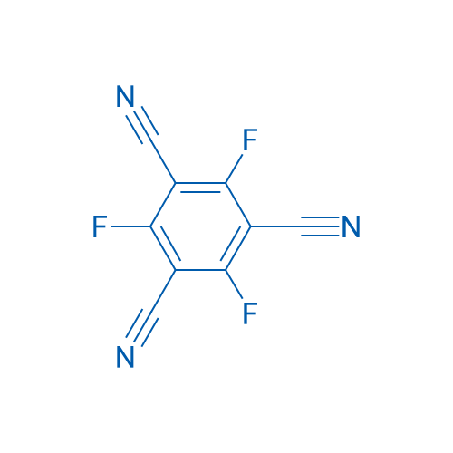 2,4,6-三氟苯-1,3,5-三甲腈 结构式