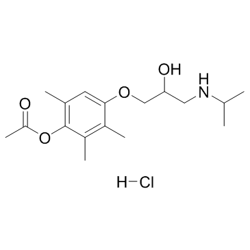 盐酸美替洛尔 结构式