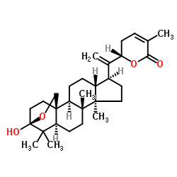 半翅盐肤木内酯 结构式