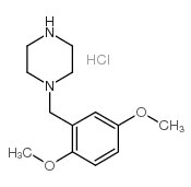 1-(2,5-二甲氧基苄基)哌嗪盐酸盐 结构式