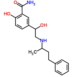 拉贝洛尔 结构式