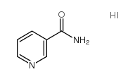 烟酰胺氢碘 结构式