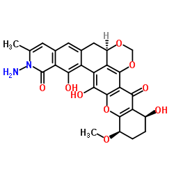 白真菌素 结构式