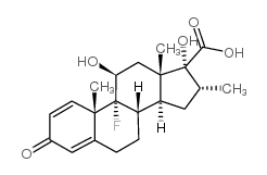 (-)-地塞米松酸 结构式