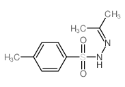 对甲苯磺酰丙酮腙 结构式