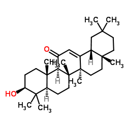 β-香树脂酮醇 结构式