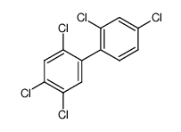 2,2’,4,4’,5-五氯联苯 结构式