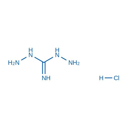 N,N'-二氨基胍盐酸盐 结构式