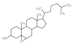 胆固醇5β,6β-环氧化物 结构式