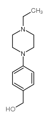 4-(4-乙基哌嗪-1-基)苯甲醇 结构式