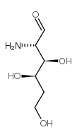 D-来苏糖胺 结构式