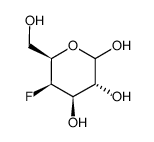 4-Deoxy-4-fluoro-D-galactose 结构式