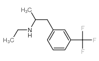盐酸芬氟拉明 结构式