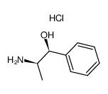 右旋盐酸去甲麻黄碱 结构式