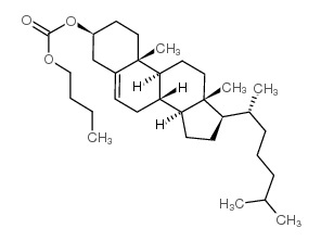 胆固醇丁基碳酸酯 结构式