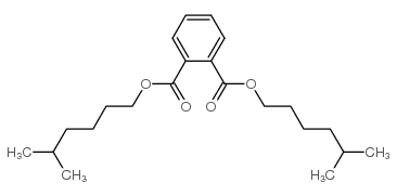 邻苯二甲酸二异庚酯 结构式