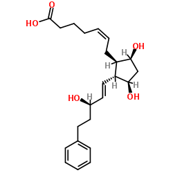 (15R)-Bimatoprost Acid 结构式