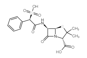 磺苄西林 结构式