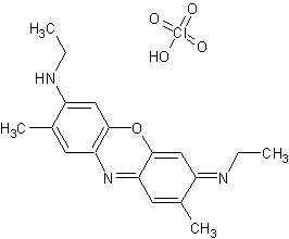高氯酸恶嗪4 结构式