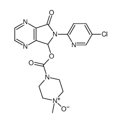 N-氧化佐匹克隆 结构式