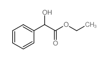 DL-扁桃酸乙酯 结构式