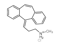去甲基盐酸环苯扎林 结构式