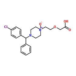 左西替利嗪N-氧化物 结构式