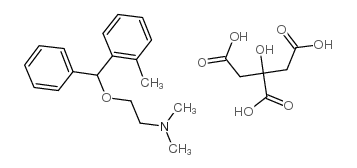 枸橼酸奥芬那君 结构式