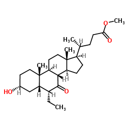 奥贝胆酸中间体J 结构式
