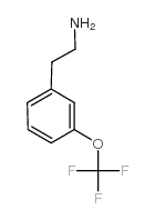 3-(三氟甲氧基)苯乙胺 结构式